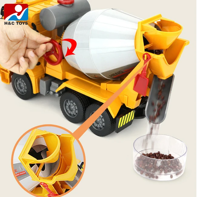 sssインターナショナル商事 セメントミキサートラック 黄色 sssインターナショナル商事 セメントミキサートラック 黄色