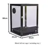 Porte grillagée - 45*45*80cm plateau inclus