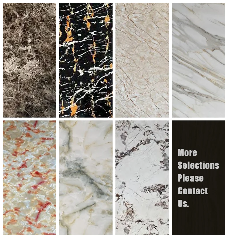 Interior Waterproof Pvc Marble Panel Board Kitchen Floor Tiles Uv Mable