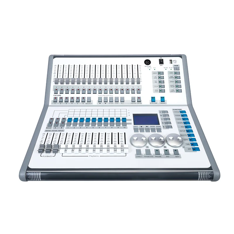 Professional Mini 1024CH DMX Console Remote Control DJ Equipment Stage Light Controller with DMX512 Connection
