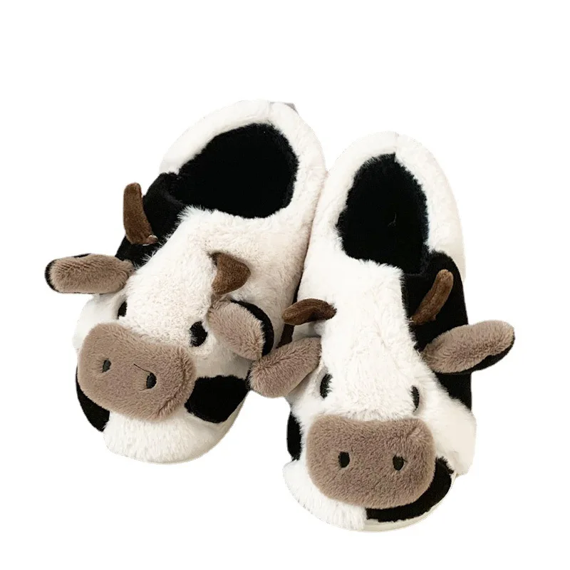 cow slipper boots