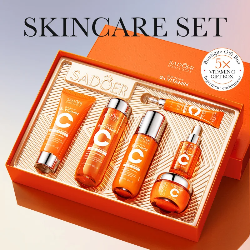 SADGER 5×VITAMIN C SKIN GIFT BOX SADOER Five-Dimensional C Face Care Gift Box - Skin Brightening