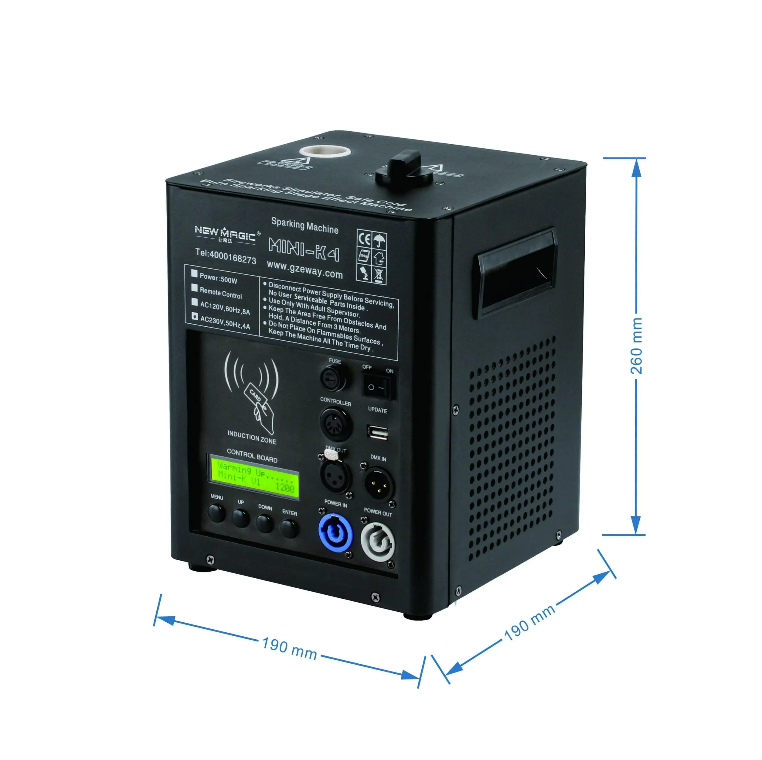 400W ステージコンサート ステージ効果 コールドスパーク花火マシン スパークマシン 花火シミュレーター コールドバーンスパーク効果 DMX-512 /リモ 400W ステージコンサート ステージ効果 コールドスパーク花火マシン