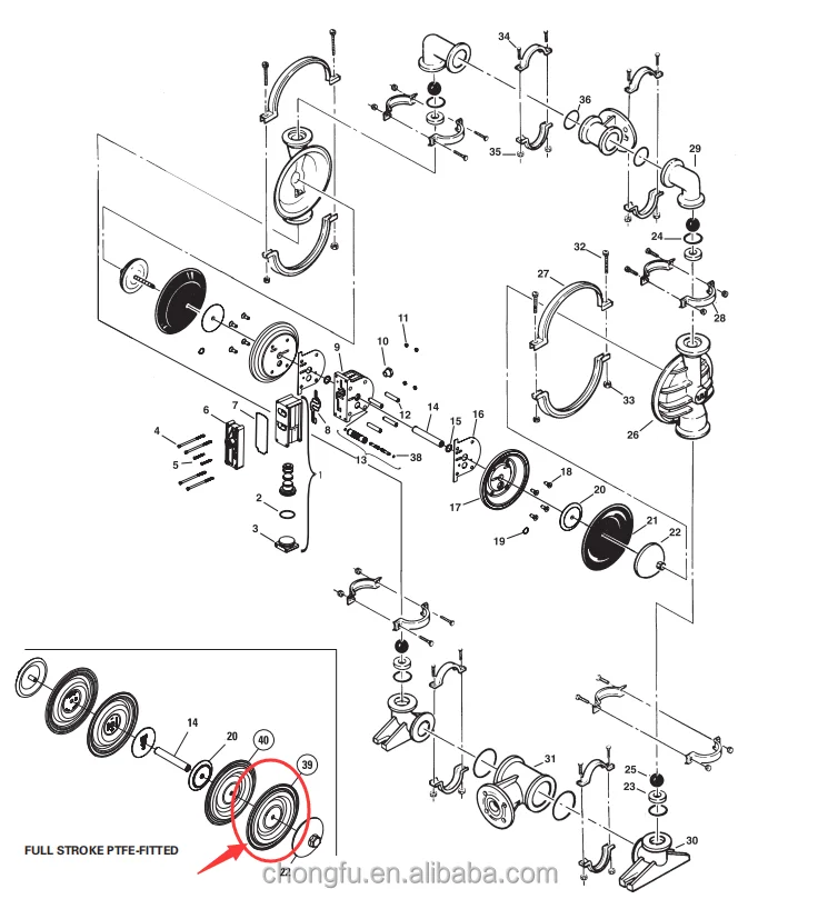 04-1040-55 Diaphragm factory