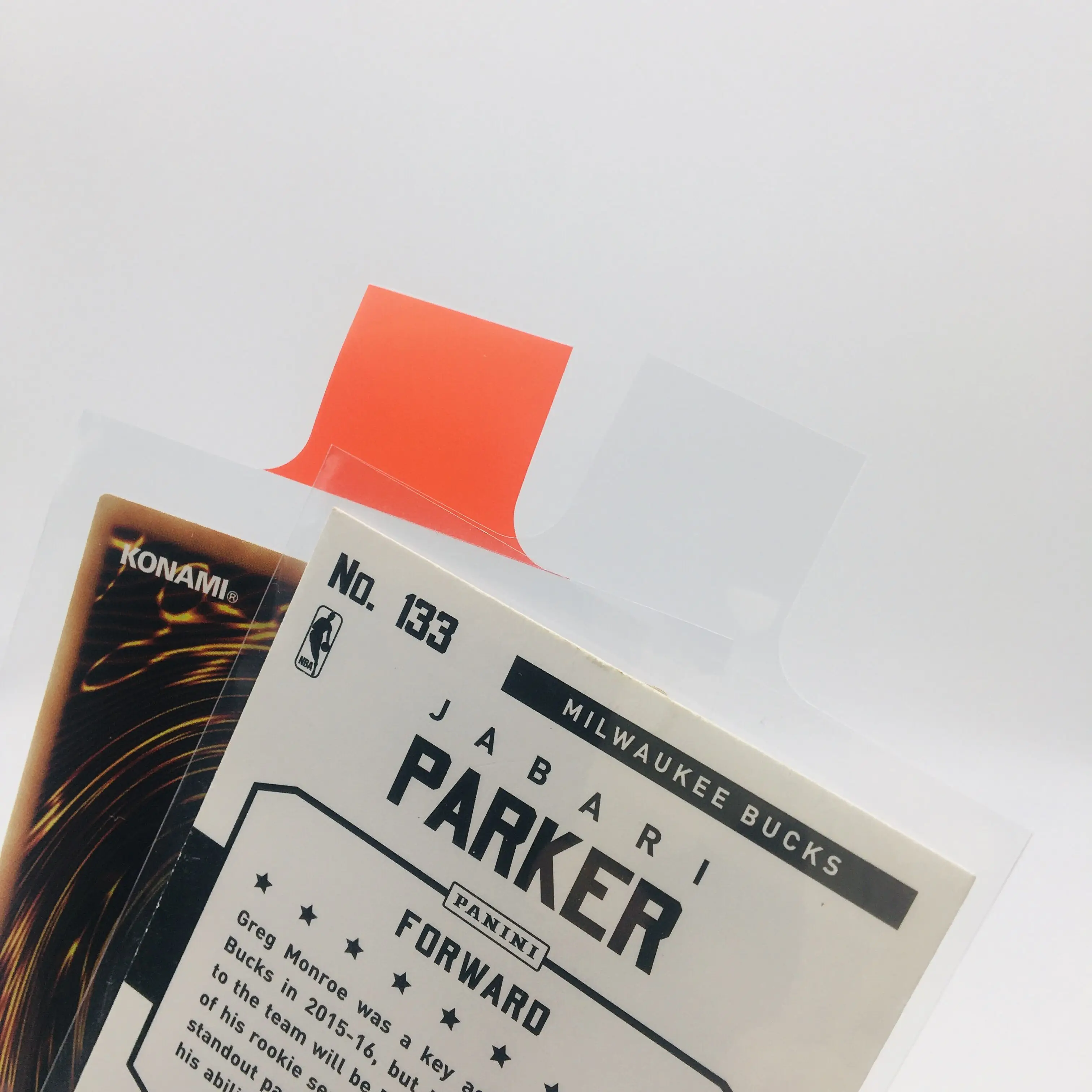 Easy Pull Tab Card Sleeves Acid Free/ PVC Free Pull Tab Sleeve JO-K-073  Card Sleeves
