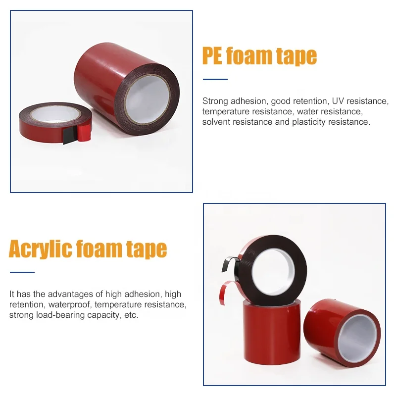 Foam Double Sided Tape Strong Bearing Foam Double Sided Adhesive