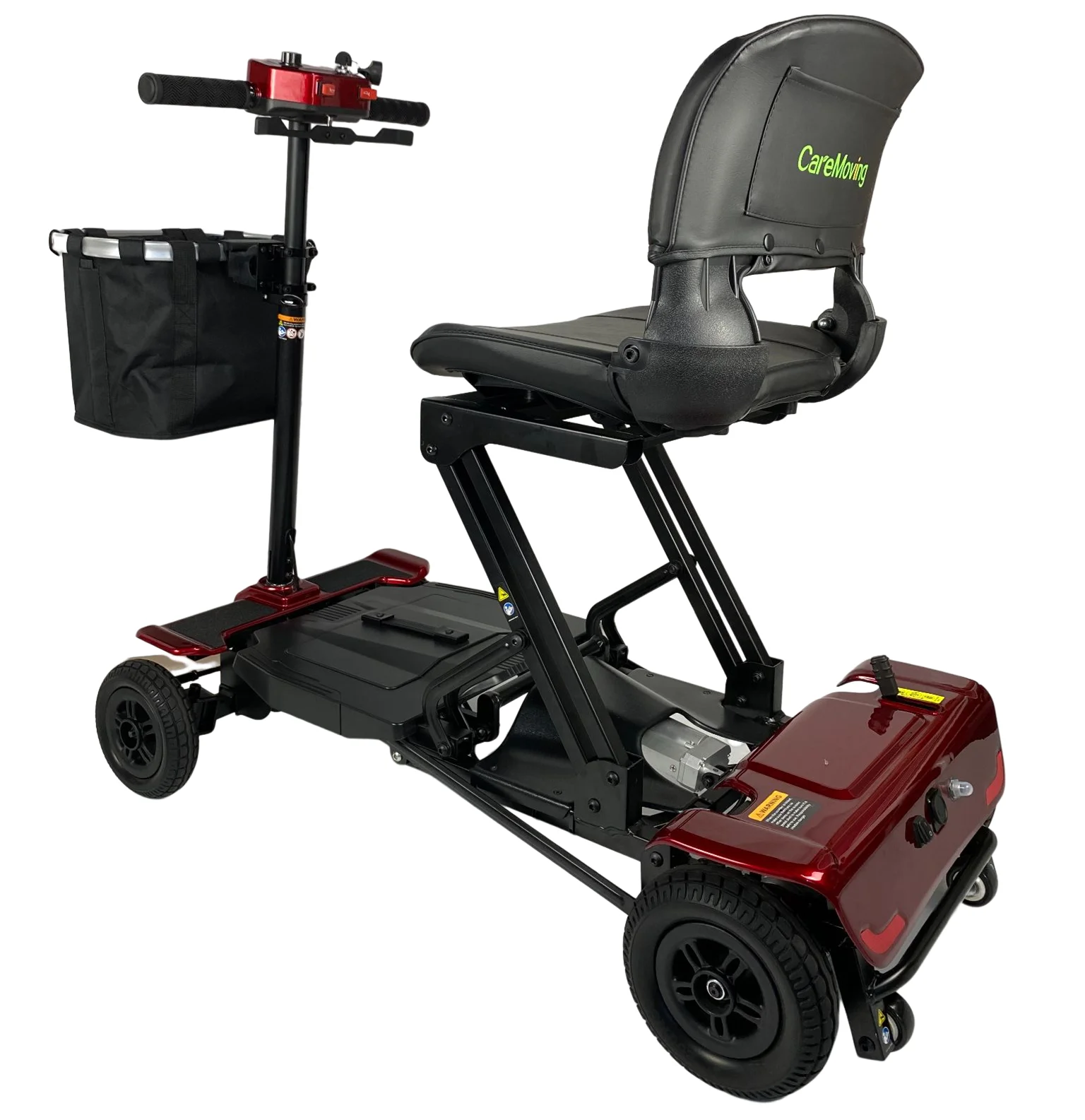 Auto Folding Disabled Elderly Person Mobility Power 4 Wheel Scooter For