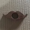 Walnut wood beard, 8.5*3.5*1.5 cm
