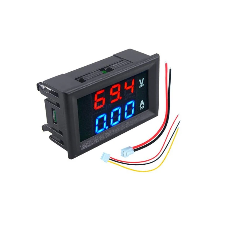 Smart Electronics Mini Digital Voltmeter Ammeter Dc 100v 10a Ammeter 0 56 Inch Blue Red Dual Led With Wire Buy Mini Digital Voltmeter Ammeter Dc 100v 10a Product On Alibaba Com