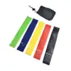 Elastic band bag set (with resistance gauge)