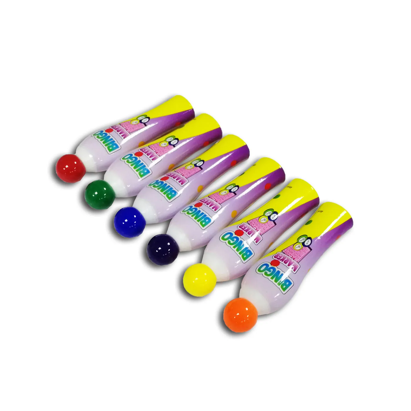 Детские забавные уникальные нетоксичные моющиеся даббер бинго Daubers Dot маркеры