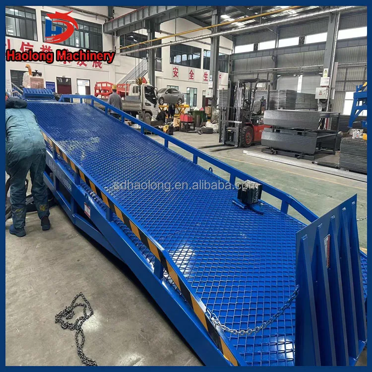 Loading Dock Ramp Layout Forklift Ramp Design Ramp Yard Ramp for Container Load Dock Ramp Load ...