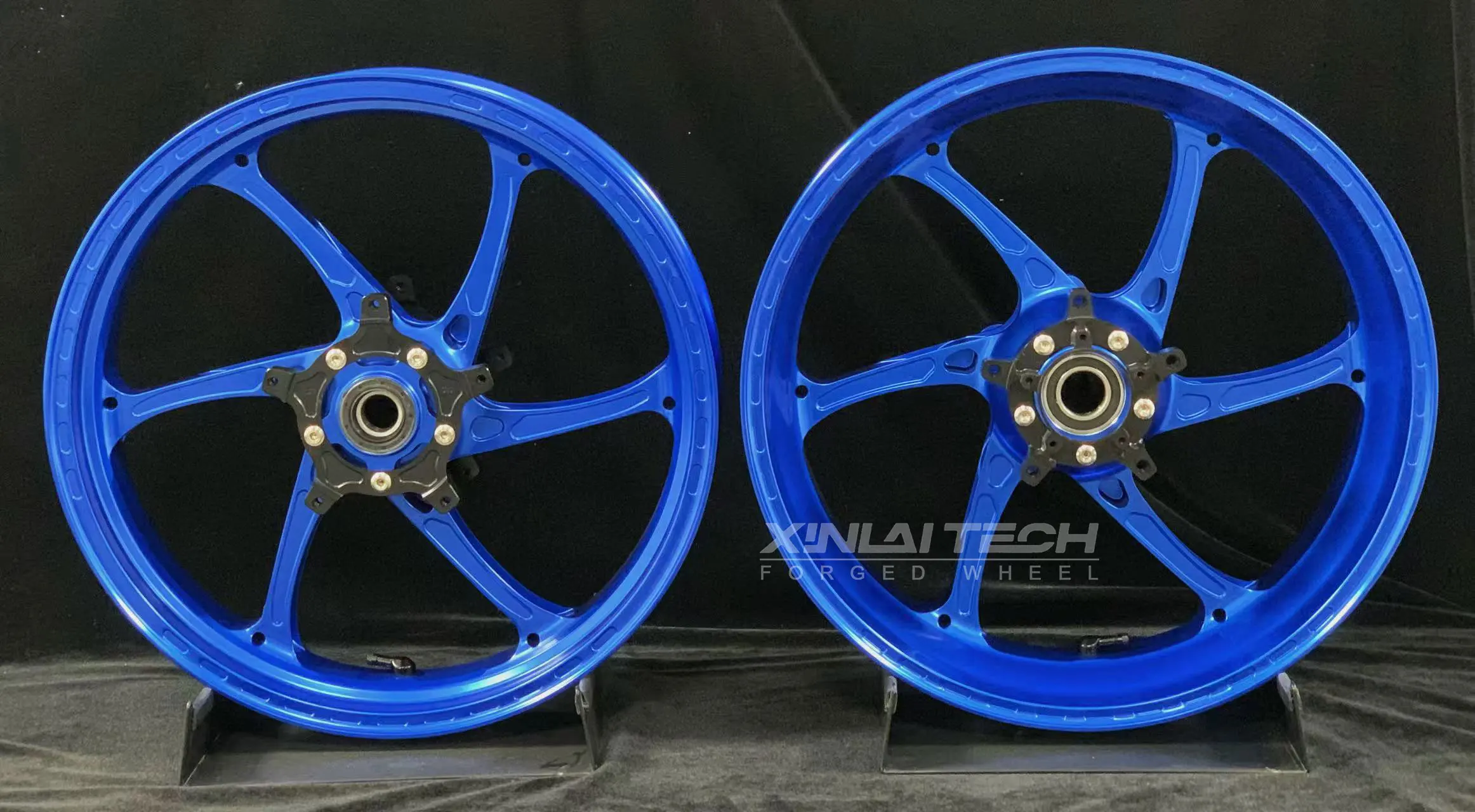 XL CNC Forged Aluminum Motorcycle Wheels for Yamaha R6 17 18 Inch Custom Forged Anodized Motorcycle Wheel for Upgrade Use - Image 5
