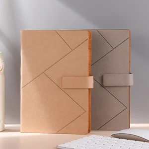 Wholesale Customised Vintage Leather Notebook School Students B5 Register Doje Planner Cute Pastel Diary Cover Business Gift