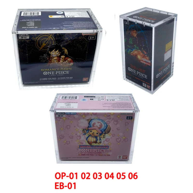 English TCG One Piece OP-01 02 03 04 05 06 EB 01 Booster Box