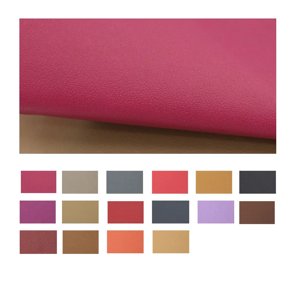Faux Leather Polyurethane Textile Embossed Fabric Raw Material PU Synthetic Pig Skin for Shoe Lining Material