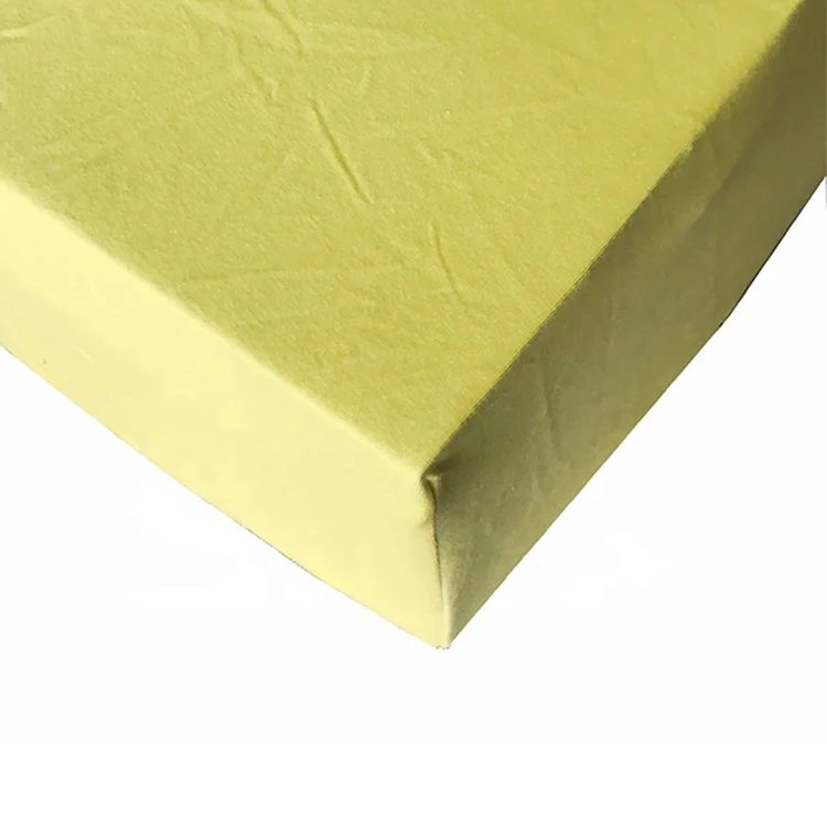 yellow cot bed sheets