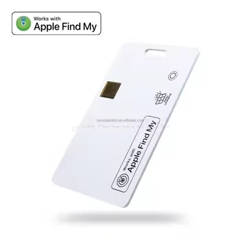 Customized Mfi Certified Android Find My Locator Waterproof Wireless Charging Air Card for Find Lost Wallet Luggage Passport