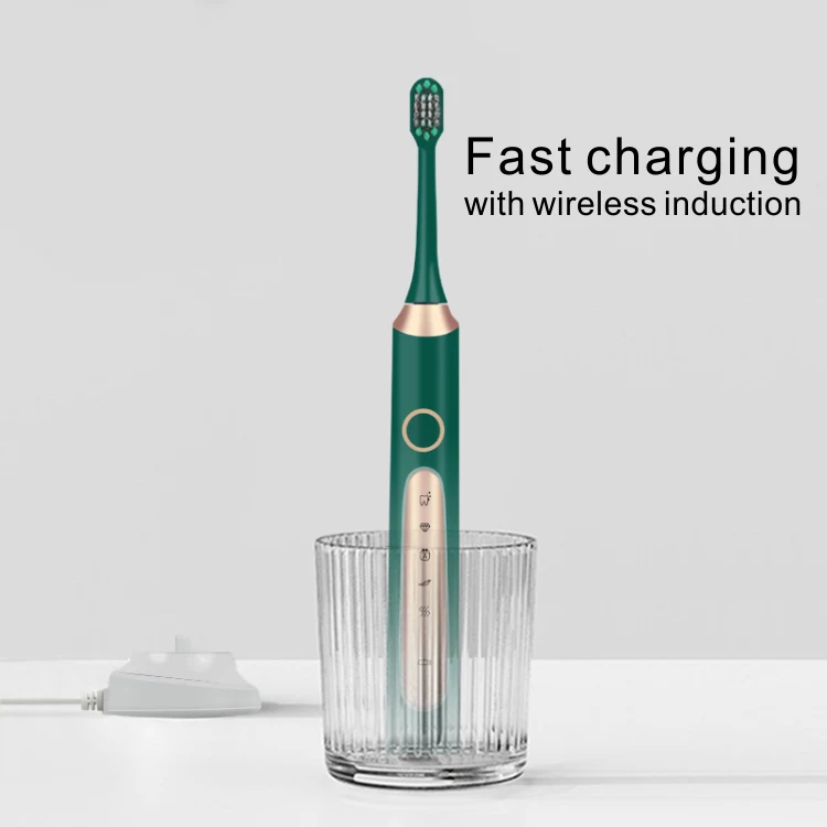 K19 Electric Toothbrush With Three Replaced Brush Heads Motor Sonic