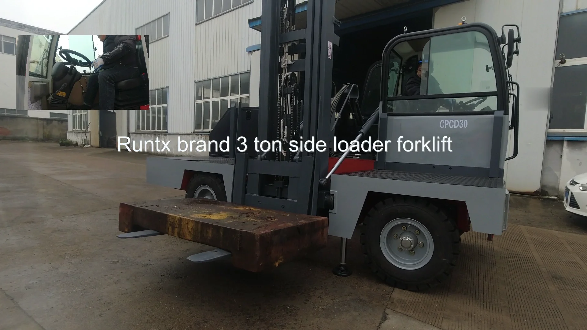 Factory Side Loader Forklifts For Sale Strip Steel Direct Forest New 3t ...