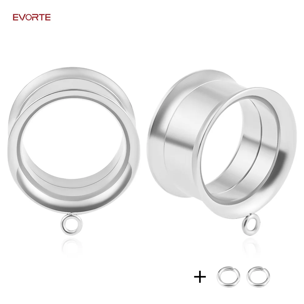Evorte Wholesale Diy 316l Basic Stainless Steel Ear Weights Ear Plug
