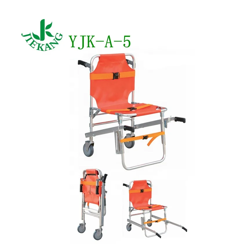 Wholesale Foldable Flexible Aluminum Alloy Hospital Emergency Stair Chair Stretcher For Sale