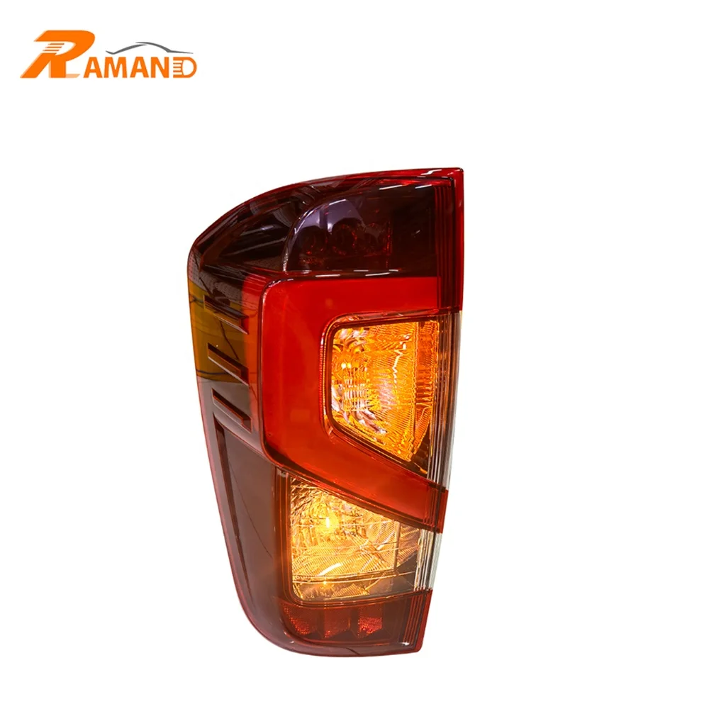 Factory LED Tail Light for Nissan Navara Np300 with Smoke Red Brake Light Auto Lighting System RefittingTail Lamp Black Frame