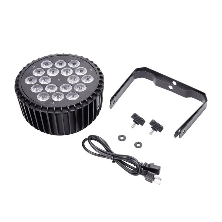 Stage Light Par LED 18x18w Rgbwa Uv 6in1 Led Par Light for Wedding Dj bar