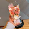 Poudre de litchi + couvercle en verre + sac cadeau + carte de vœux à piles