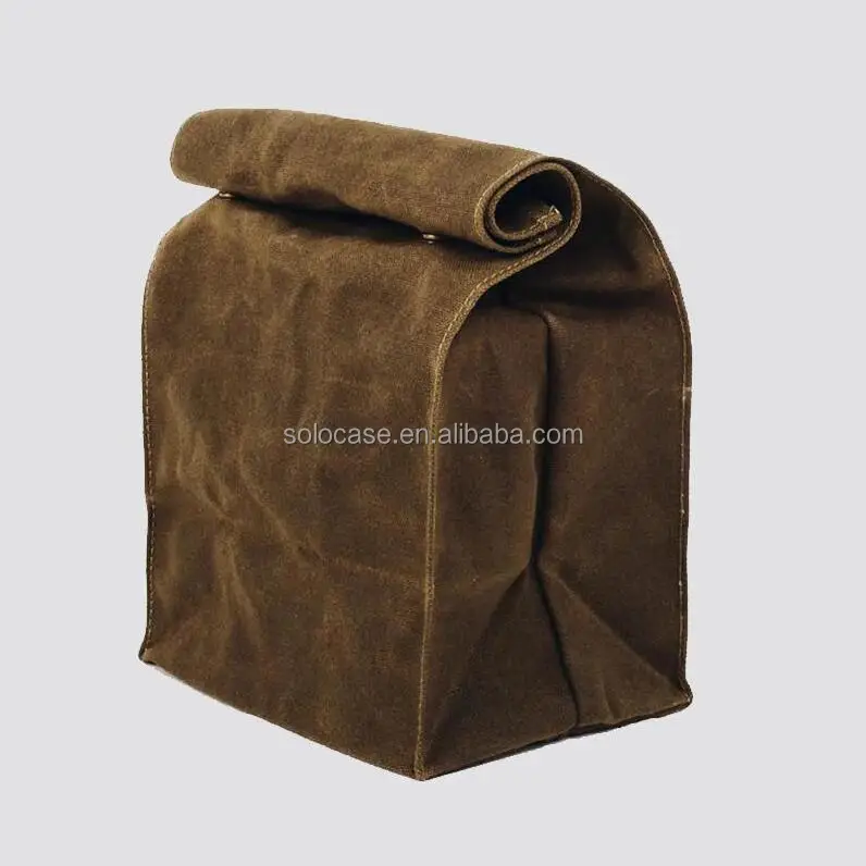 Waterproof Waxed Canvas Cooler Bag