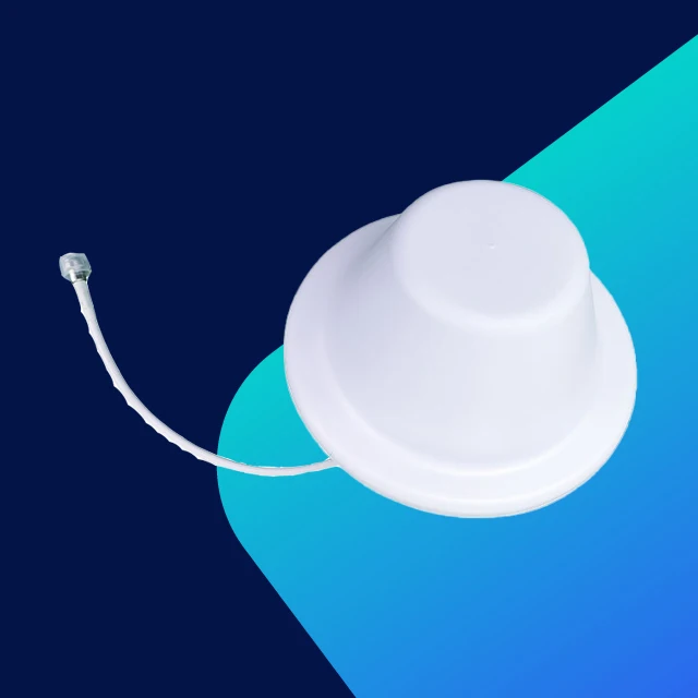 Compact Ultra-Thin Antenna for Ultra-Discreet Installation Omnidirectional Single-Polarized Ceiling-Mounted Antenna