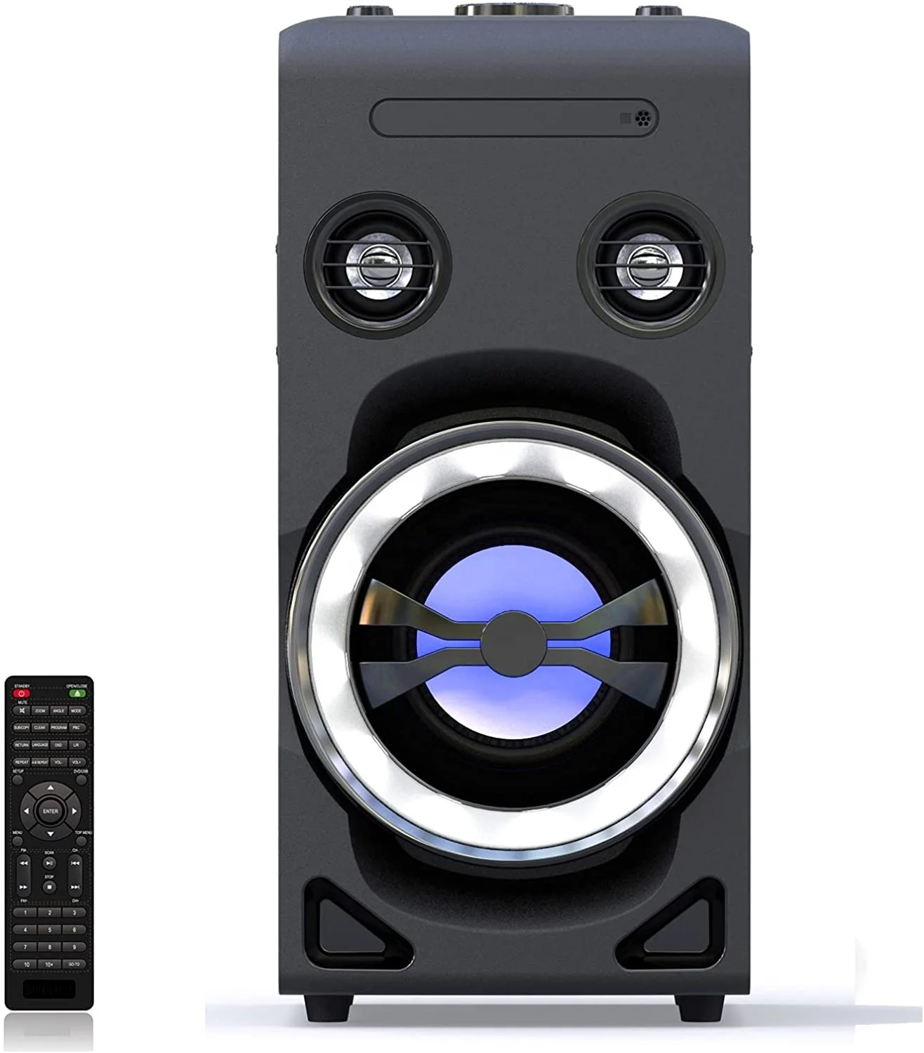 Home Theater CD Player with Speaker Party Light BT