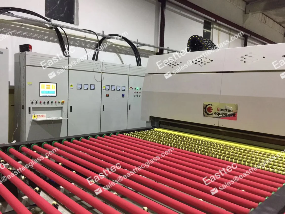 Small Size Flat Glass Tempering Furnace Mode NO:SH-A1225 Size 1200*2500mm