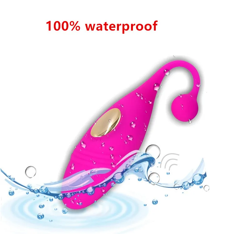 Wireless Remote Control Eggs Vibrator 10 Modes 5 Speed Massager for Women