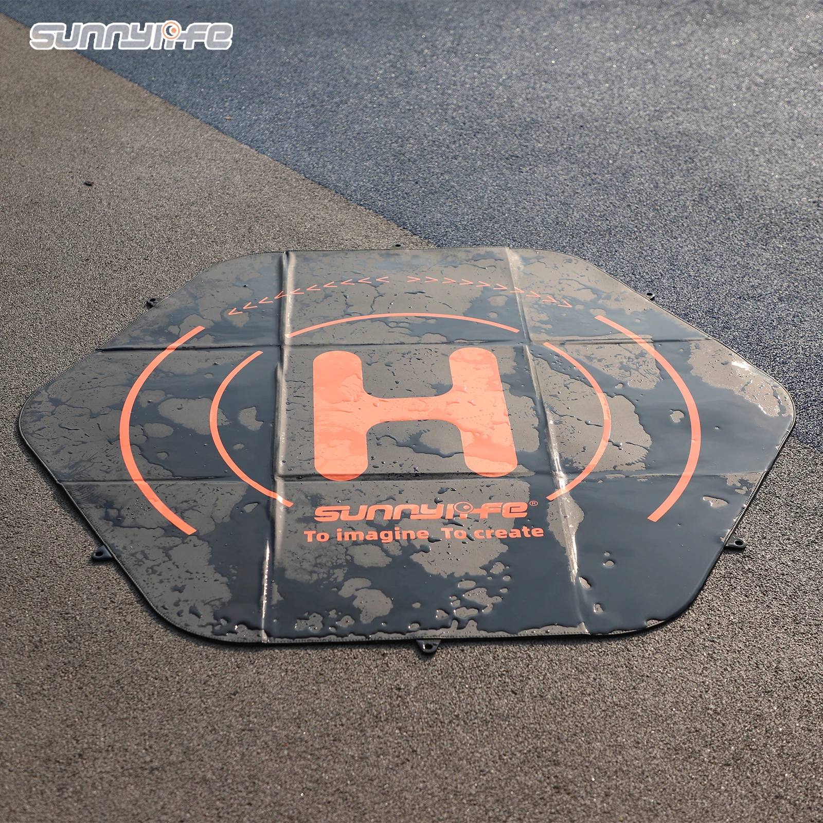 Sunnylife Landing Pad For Drones 110cm Hexagon - Do Produktbild-Vorschau 6