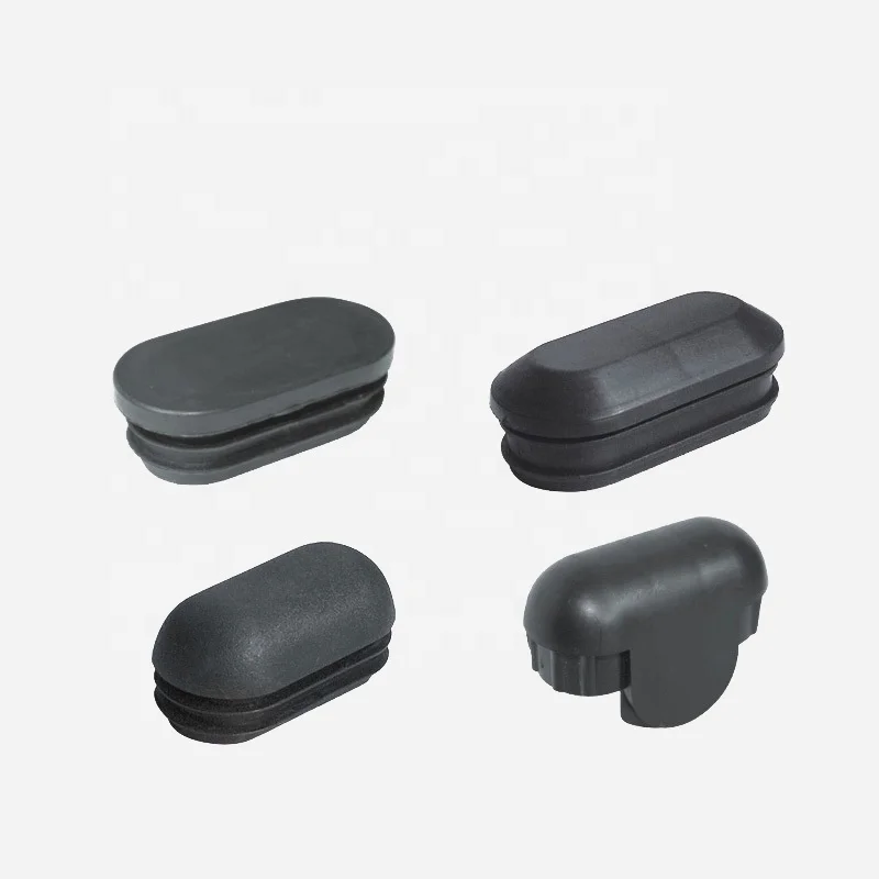 Set di 32 tappi terminali in plastica nera 20×20 mm Set di 32 tappi terminali in plastica nera 20×20 mm