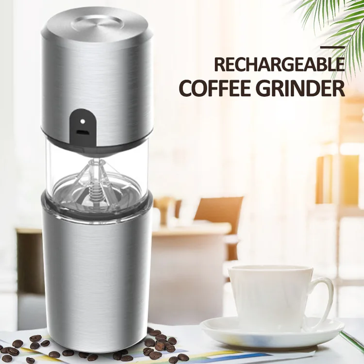 Buy Wholesale China Usb Portable Coffee Grinder Electric Coffee Grinder  Fineness Controllable For Deep Coffee Lover & Usb Coffee Grinder at USD  14.9