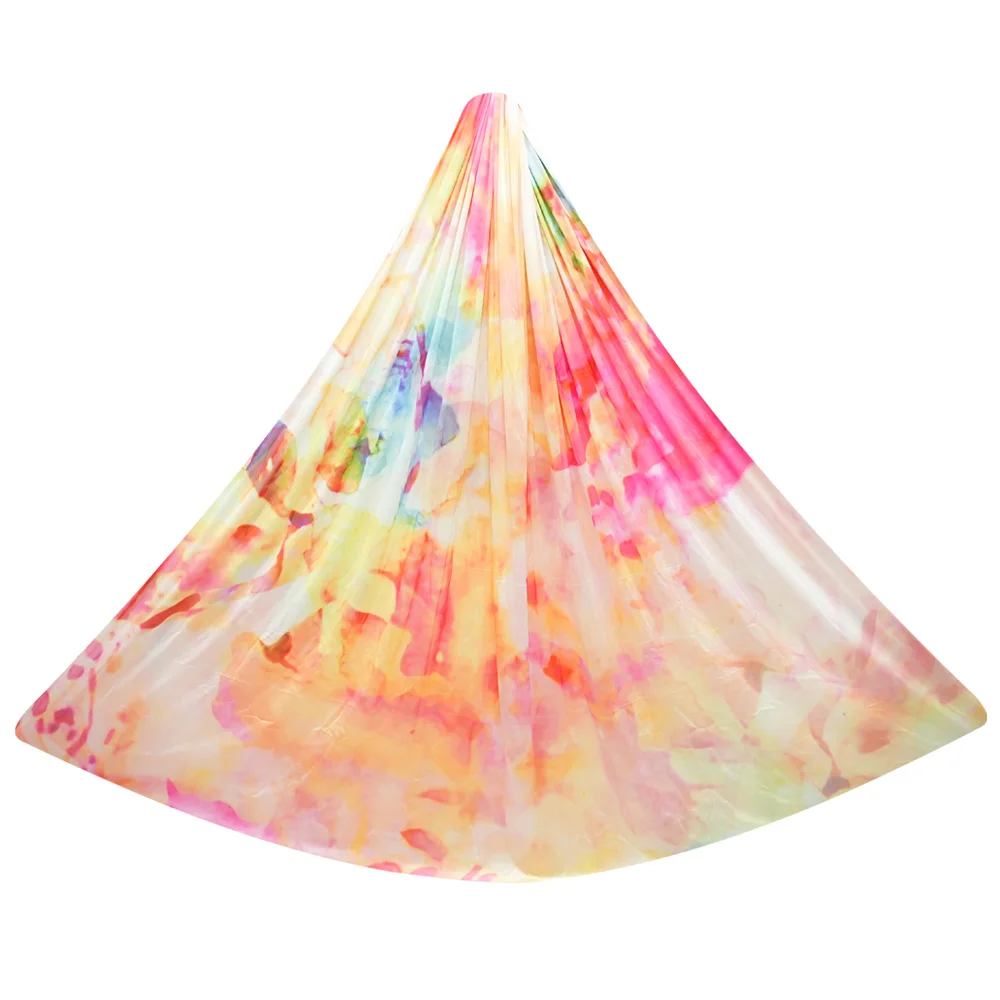Bilink  Premium Silk Polyester Fabric Colorful Flying air Yoga Hammock Set for Sale