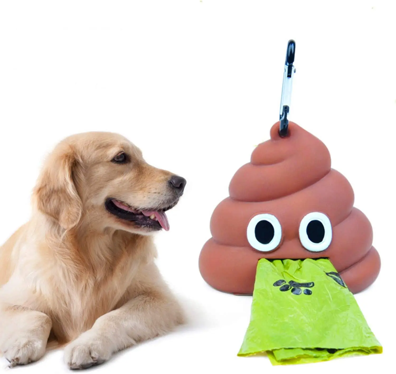 Wholesale Hands Free Cute Dog Garbage Poop Bags Leak Proof
