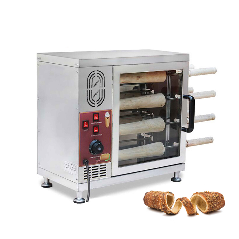 Электрическая роликовая машина Kurtos Kalacs из нержавеющей стали, 8 роликов