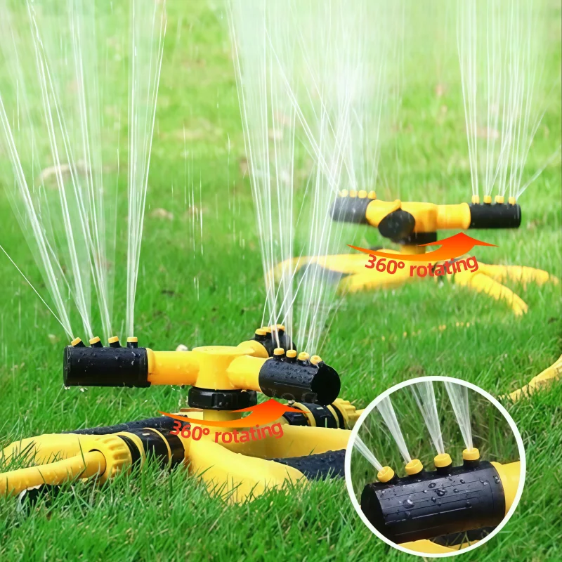 Vortex Tandem Bewässerung 360 Grad automatisch rotierender Sprinkler Wassersprüher Düse für Gartenbau Landwirtschaft & Baumschule