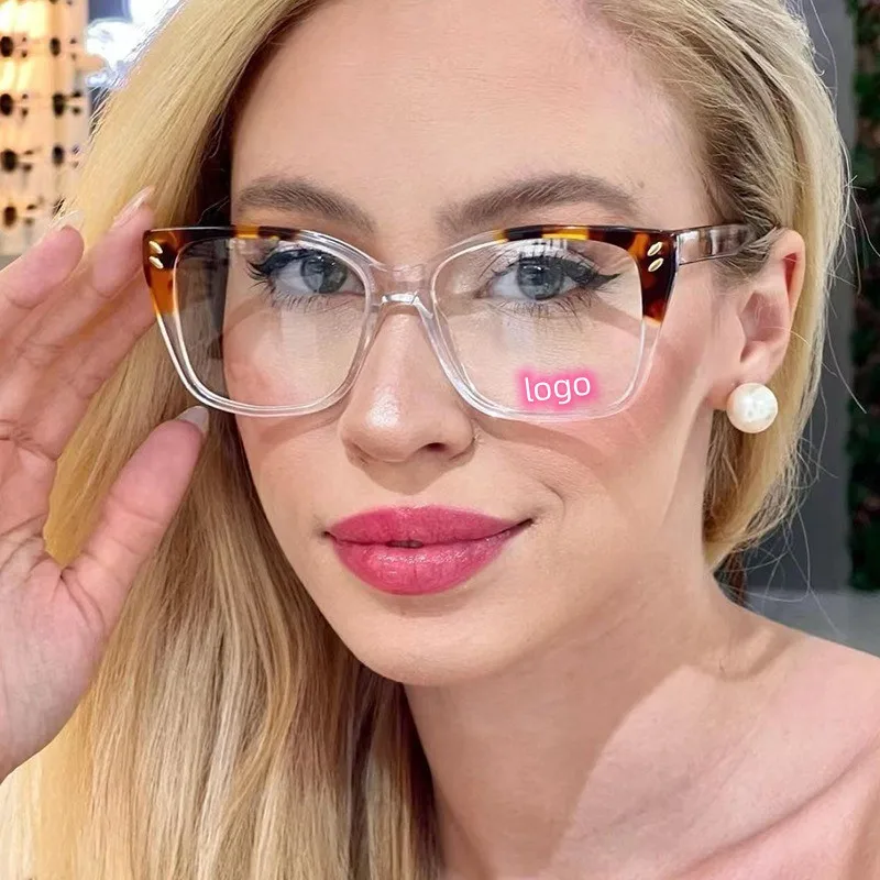 Teenyoun 2024 High Quality Eyeglasses Frame Square Rice Nail Frame