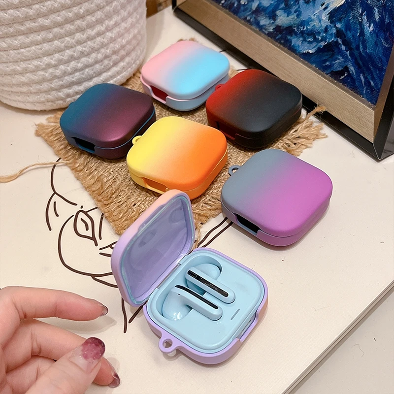 For Xiaomi Redmi Buds Active Edition Hard PC Frosted Earphone Protective  Case With Hook Easy Carrying