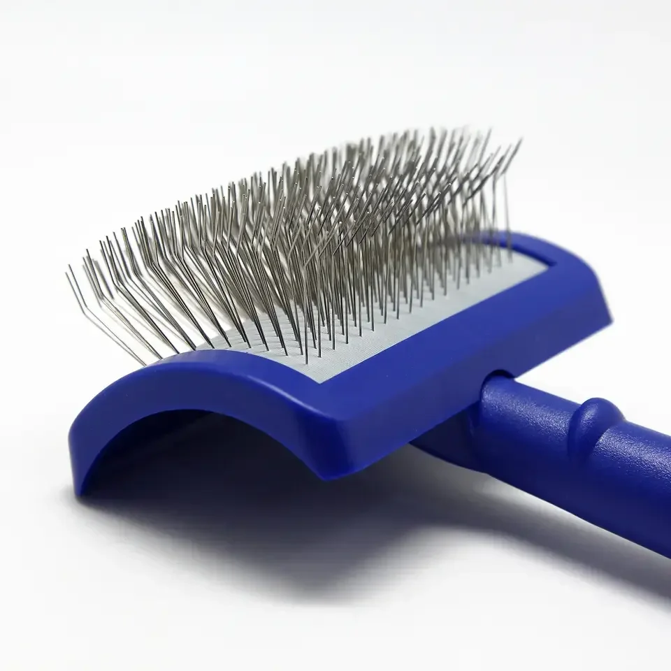 Curved Design 20mm Long Pins For Hair Knots Pet Dog Grooming Brush Dog