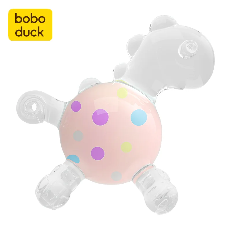 Boboduck Promotional Baby Teething Toys Pushable Baby Teether toys