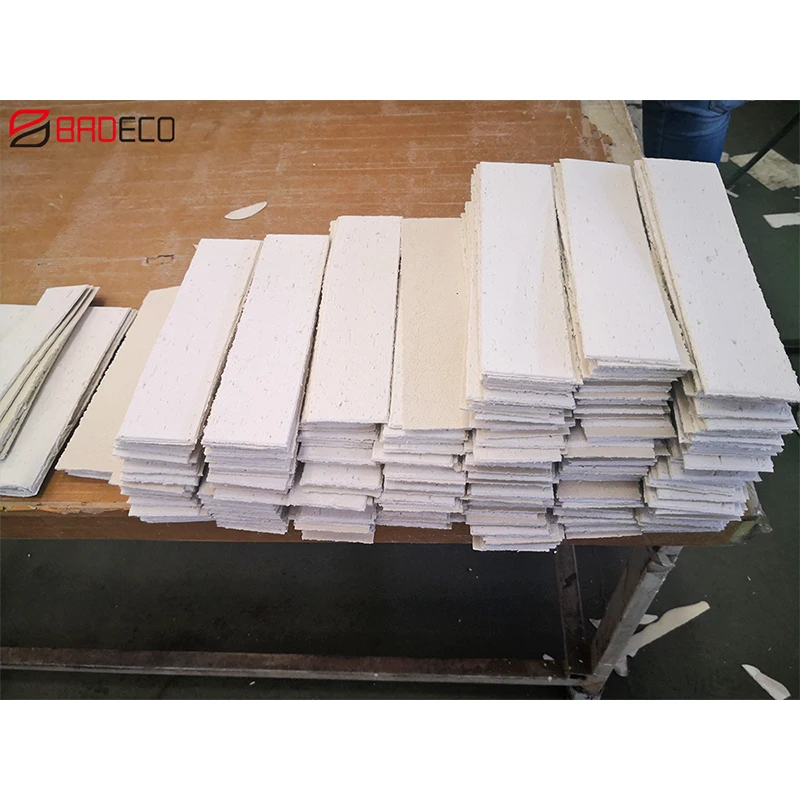 Wall Cladding Flexible Tiles With Modified Clay Material