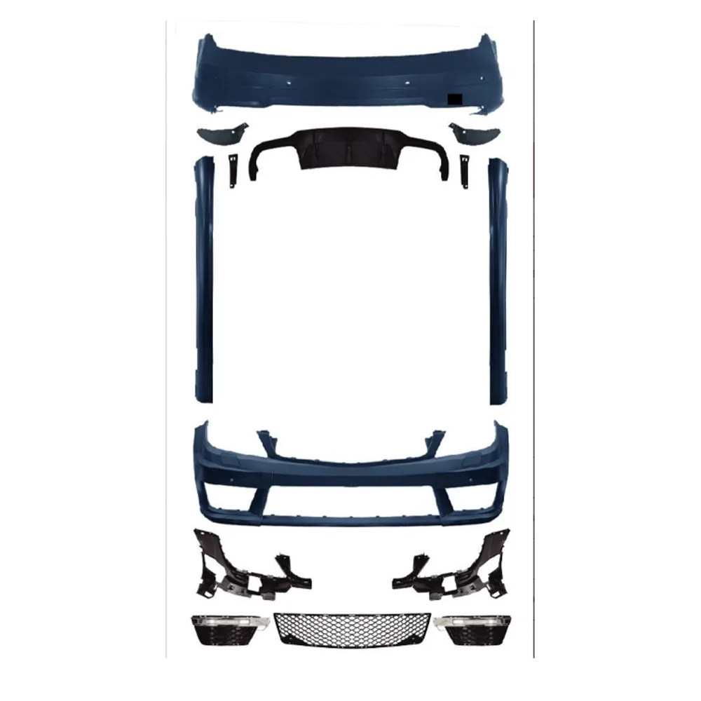 Factory Supply Aftermarket Modification Body Kits for W204 2011-2014 Upgrade to AMG63 2011-2014