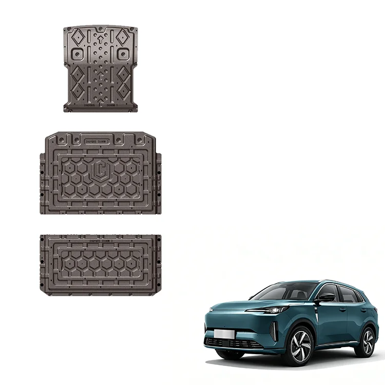 Skid Plate for Changan Nevo Q05 Aluminum Magnesium Front Motor Plate Front Rear Battery Plate EV Car Exterior Accessories