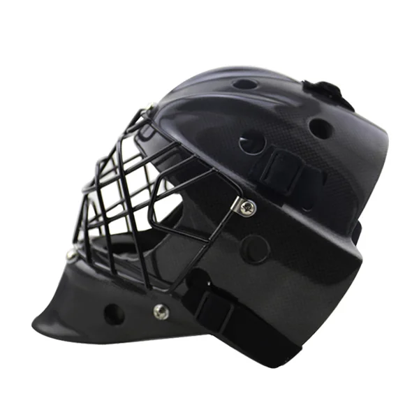 High Quality PC & ABS Shell High End Ice Hockey Goalie Mask/Helmet With Absorption Foam Liner