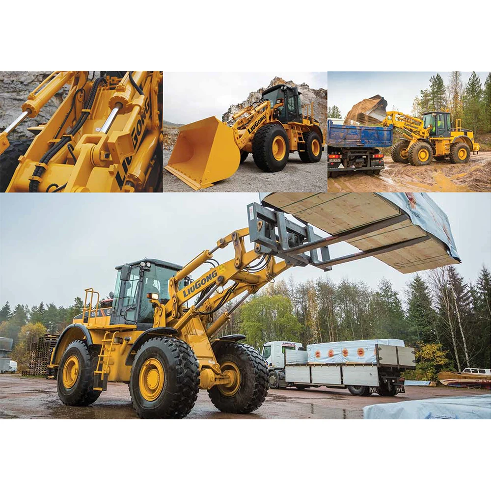 Earthmoving Machine Liugong CLG816 Mini Loader Front End Loader 1.5 Ton 1.6 Ton Wheel Loader